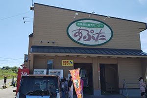 道の駅あぷたの外観